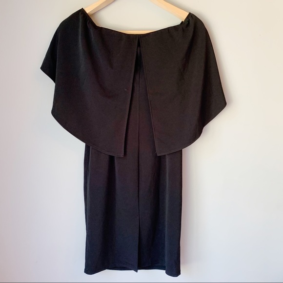 GRACE KARIN Off Shoulder Batwing Cape Dress - Picture 3 of 13